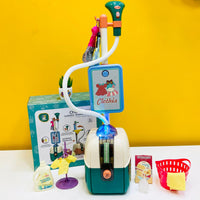 15Pcs Electric Kids Pretend Play Steam Iron Machine