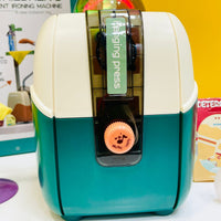 15Pcs Electric Kids Pretend Play Steam Iron Machine