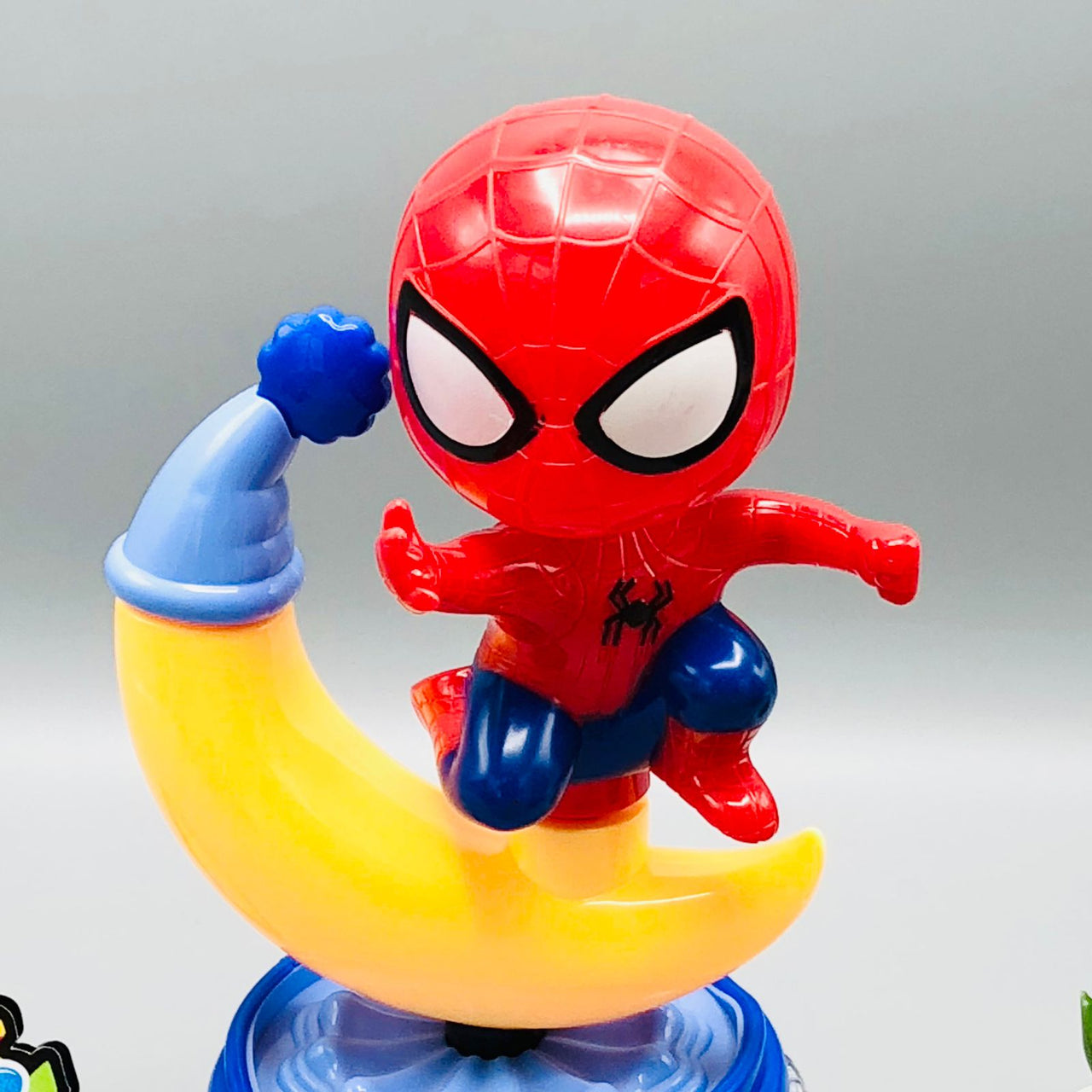 Musical Rotating Spider-Man Moon Cake