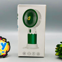 Rechargeable Handheld Fruit / Flower Decoration Fan - Assortment