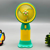 Rechargeable Handheld Fruit / Flower Decoration Fan - Assortment