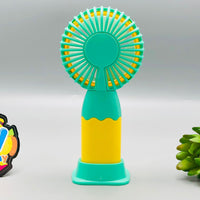Rechargeable Handheld Fruit / Flower Decoration Fan - Assortment