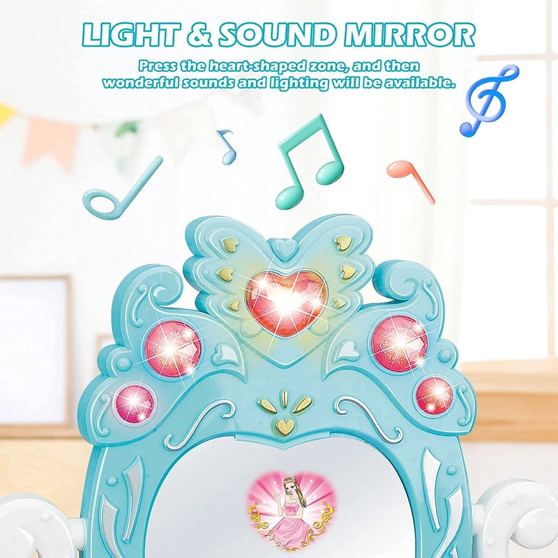 Kelisa Dressing Table With Light & Music