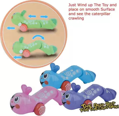 Friction Wind-up Twisty Caterpillar Toy