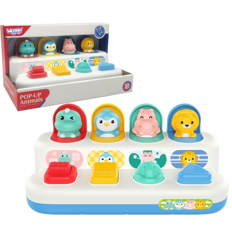 Huanger Pop-up Animals Activity Toy