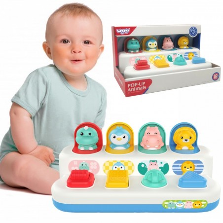 Huanger Pop-up Animals Activity Toy
