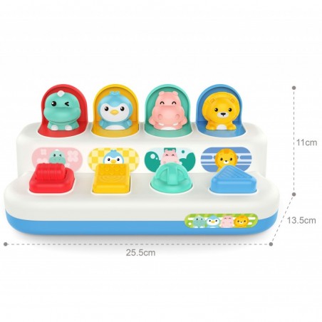 Huanger Pop-up Animals Activity Toy