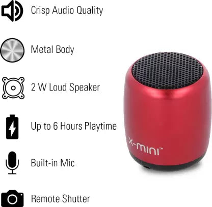 X-mini Nano-X Ultra Portable Wireless Speaker-A+