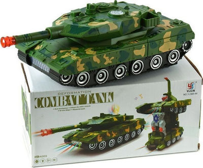 Deformation Combat Military Tank With Light & Sound