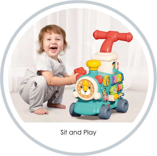 5in1 Multi-functional Baby Musical Train & Walker