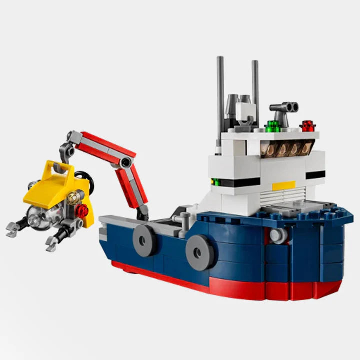 4in1 DIY Architect Ocean Explorer Bricks Set - 213+Pcs