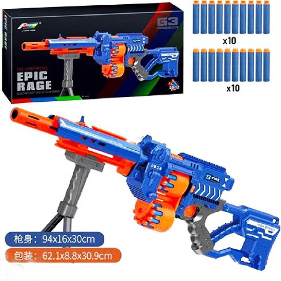 Epic Rage G3 Soft Bullet Gun