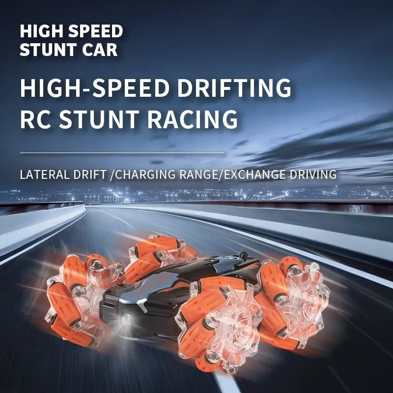 2.4G Remote & Gesture Controlled Stunt Car