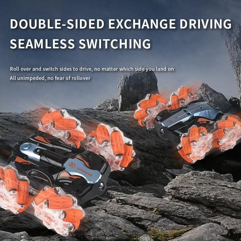 2.4G Remote & Gesture Controlled Stunt Car