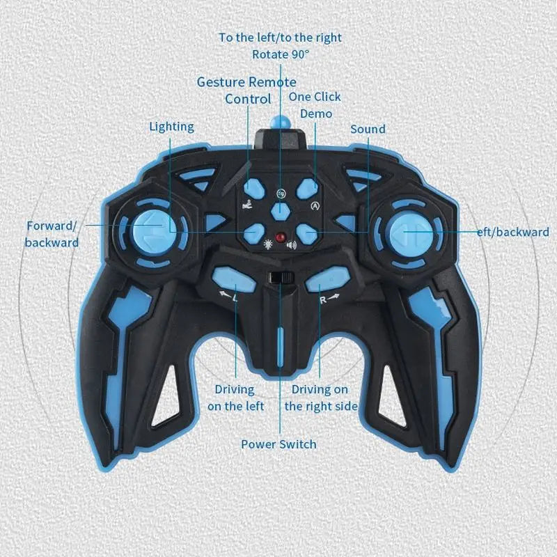 2.4G Remote & Gesture Controlled Stunt Car