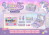 37Pcs Realistic Magical Unicorn Makeup Suitcase