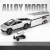1:24 Diecast Tesla Pickup Truck Model With Trailer & Miniature