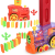 60Pcs Electric Domino Mini Train With Light & Sound