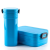 2in1 Premium Plastic Lunch Box & Water Bottle - Blue