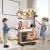 83Pcs Kids Pretend Teppanyaki Grill Kitchen Set