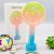 Rechargeable Colorful Desktop Fan With Lights