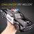 1:24 Diecast Dodge Challenger SRT Police Model Car