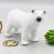 1Pc Premium White Polar Bear Animal Figure Toy