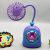 Buy Rechargeable Cartoon Design Flexible Lamp Fan