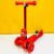 3 Wheels Cars Scooter with Lights - Red