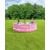 INTEX 8ftx30in Metal frame Swimming Pool - Pink