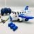 27MHz RC Catapult Launcher Airplane With Light & Music