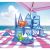 44Pcs DIY Magnetic Marine Animal Tiles Building Blocks