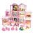DIY 3-Levels Dream Doll House With Furniture