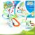 Electric Funny Penguin Track Set With Light & Music