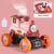 Electric Rotating Stunt Steam Train With Light & Music
