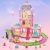 254Pcs DIY Luxury Villas Doll House With Doll