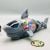 Transparent Gear Robot Shark With Light & Music