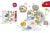 Baby Piano Play Gym With Hanging Rattles - Gray