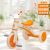 Kids Alpaca Themed Ride-on Tricycle With Light & Music - Orange