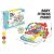 Baby Piano Play Gym With Hanging Rattles - Red