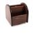 12.5cm Wooden Pen Holder With Rotatable Base