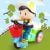 Boy Stunt Tricycle Model Toy Car