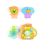 4Pcs Premium Baby Rattles Set