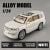 1:24 Diecast Land Cruiser LC200 Model Car