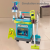 40Pcs Kids Cleaning Trolley Set