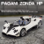 1:24 Diecast Pagani Zonda HP Barchetta Model Car