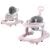 Multi-functional 3in1 Baby Monkey Musical Walker - Pink