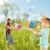 69 Holes Rechargeable Bazooka Colorful Bubble Gun