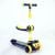 Duck Themed Adjustable Height Kids Scooter With Light & Music - Blue