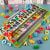Wooden Multi-functional Alphabet & Fishing Game Board
